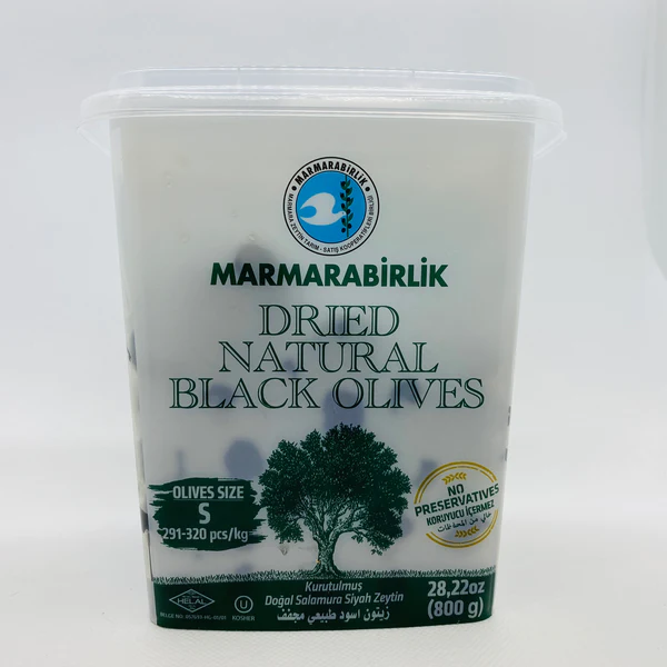 Dried Natural Black Olives