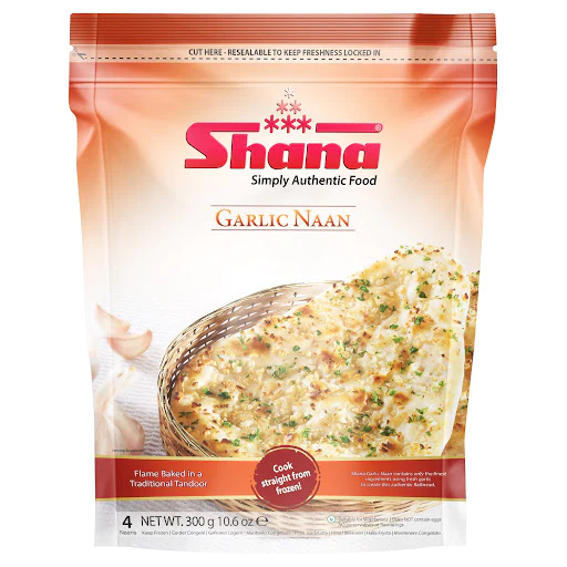 Shan Garlic Naan 300g