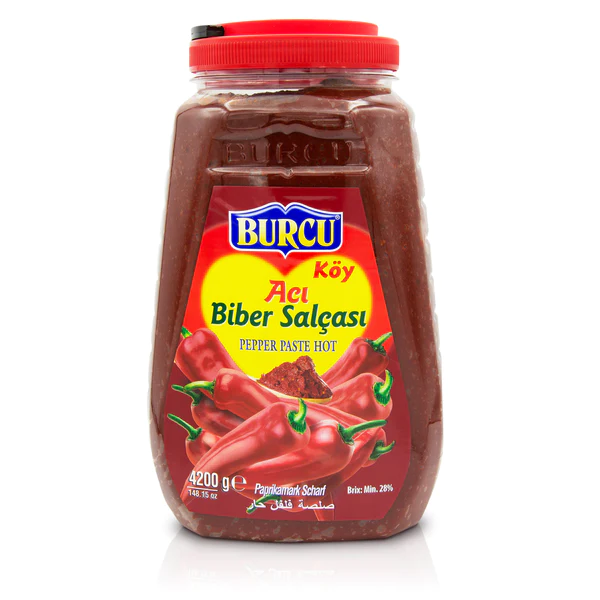 Burcu Hot Red Pepper Paste 540ml