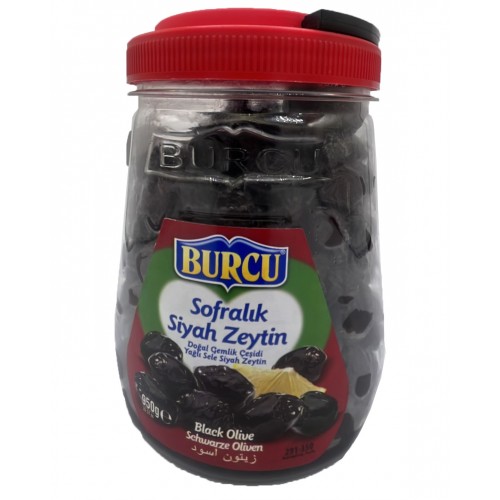 Burcu Sofralık Siyah Zeytin 950g