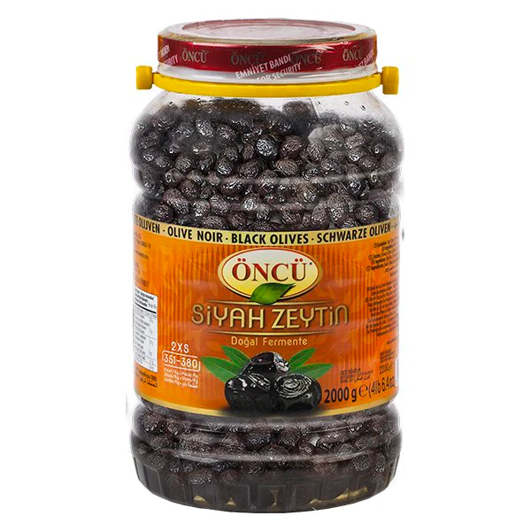 Oncu - Black Olives 2xs 2kg