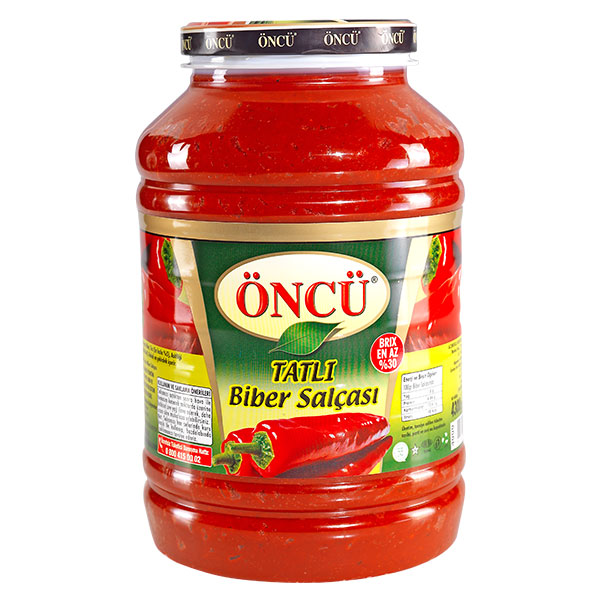 Öncü Tatlı Biber Salçası 4300g