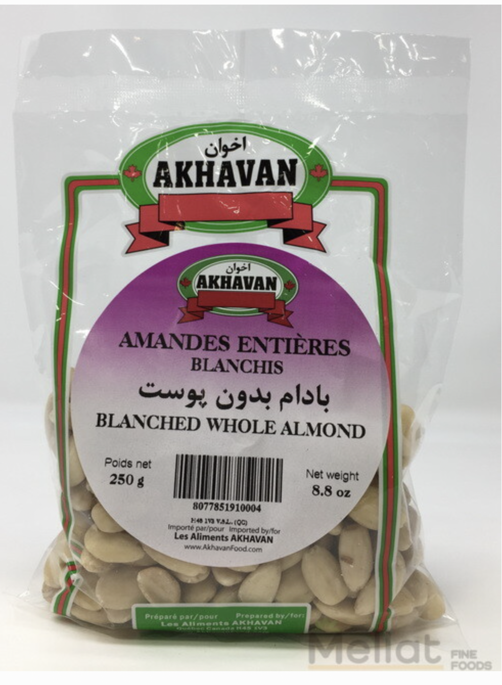 Blanched Whole Almond