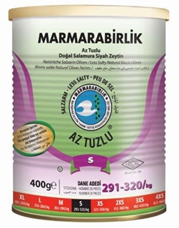 Marmarabirlik - Black Olives L (less Salted) 400gr