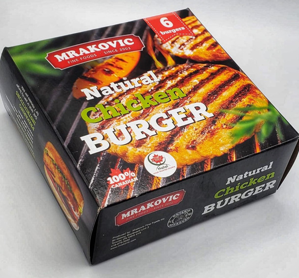 Mrakovic Natural Chicken Burger (6pcs)