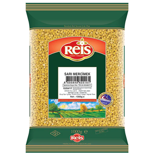 Reis Yellow Lentils 1kg