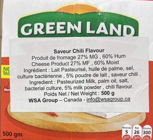 Greenland Savuer Chili Flavor
