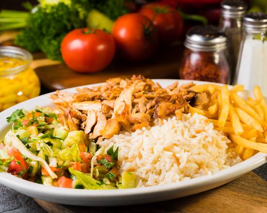 Chicken Shawarma Plate