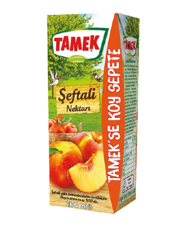 Tamek Peach Nectar 200 Ml