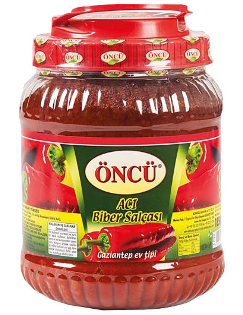 Öncü Biber Salçası Acılı 1650g