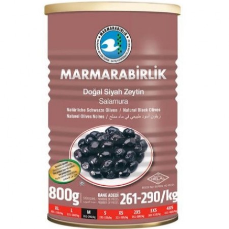 M.birlik Siyah Salamura Zeytin (m) 800gr