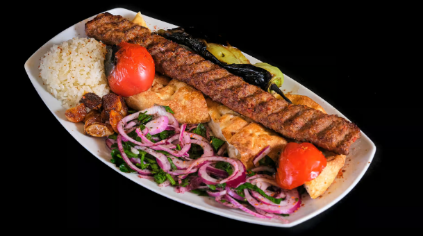 Adana Kebab Platter