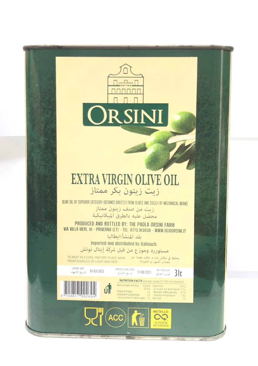 Orsini - Extra Virgin Olive Oil 3l