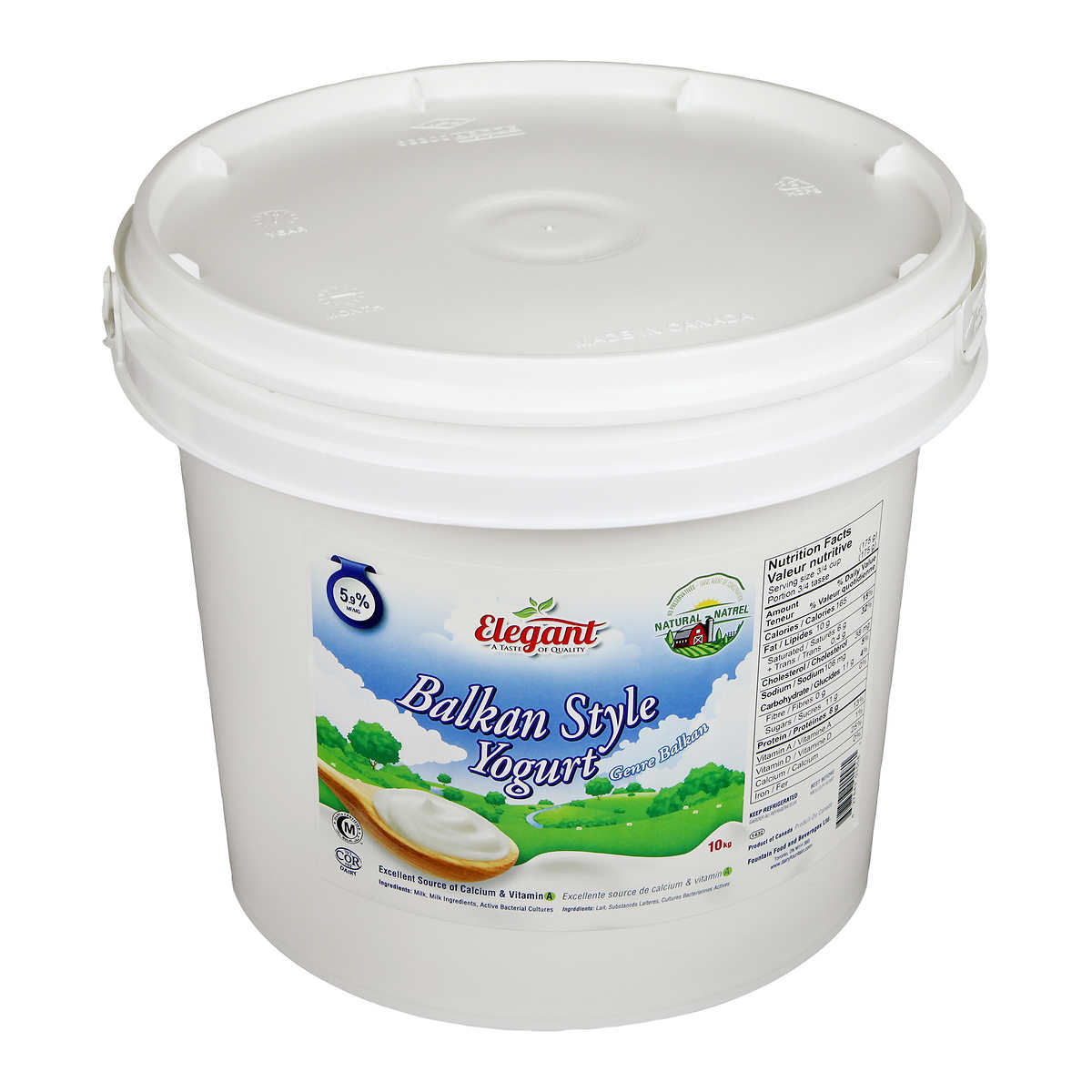 Elegant Balkan Style Yogurt 10kg