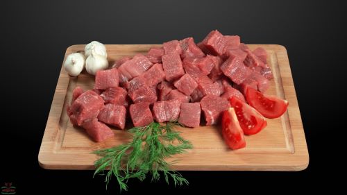 Beef Meat Cubes 1 Lb