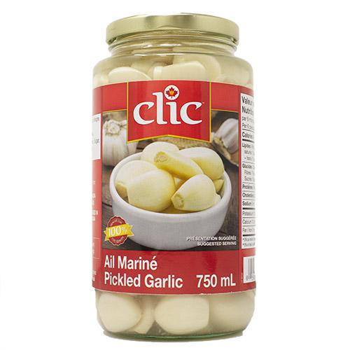 Clic Pickled Garlic 750ml