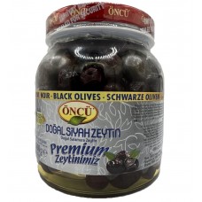 Öncü Premium Doğal Siyah Zeytin 2xl-xl 1000g