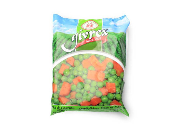 Givrex Frozen Peas & Carrots 400g