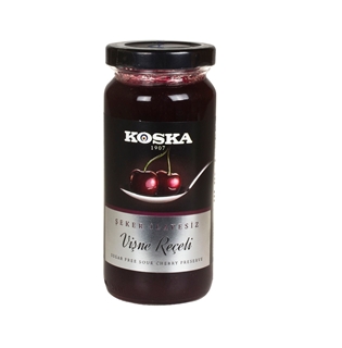 Koska Sour Cherry Jam 290gr (no Sugar Added)