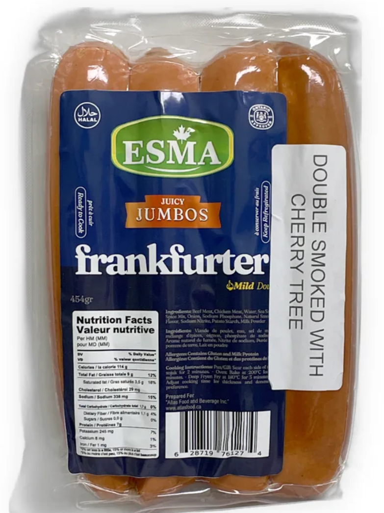 Esma Frankfurter 454 Gr