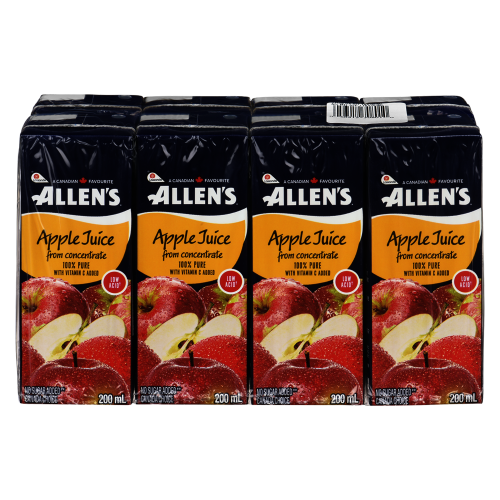 Allen's Elma Suyu 200mlx8 Adet