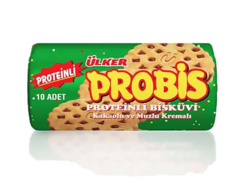 Ülker Probis Bisküvi Kakao Ve Muz Kremalı 280 G
