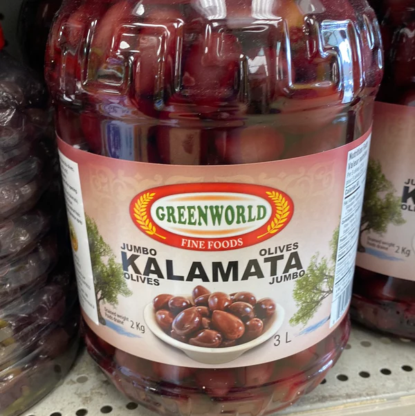 Greenworld Jumbo Kalamata Olvies 3l