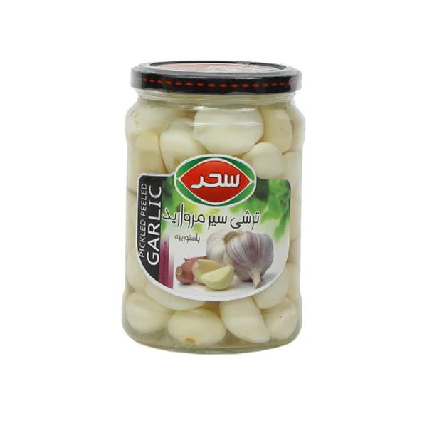Sahar Pickled Peeled Garlic 660g