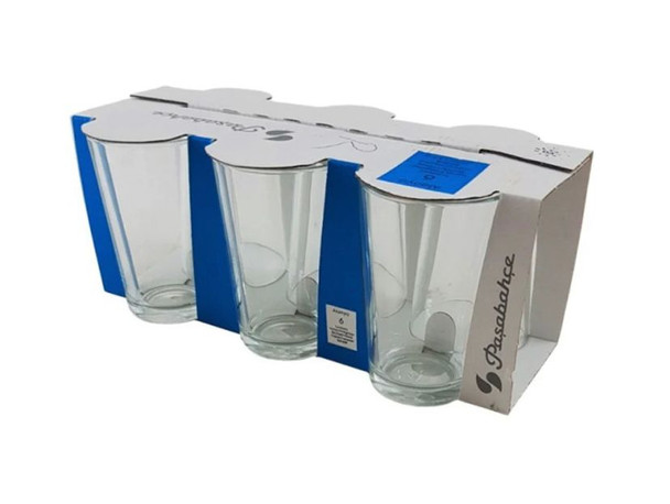 Pasabahce Alanya Water Glass 200cc 6 3/4oz (pack Of 6)
