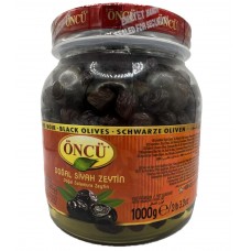 Öncü Doğal Siyah Zeytin 2xs 1000g