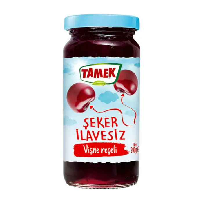 Sour Cherry Jam - No Added Sugar 290 Gr