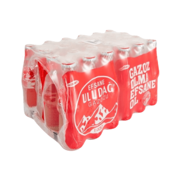 Uludag Fruit Flavored Carbonated Beverage (sade) 250 Ml X24