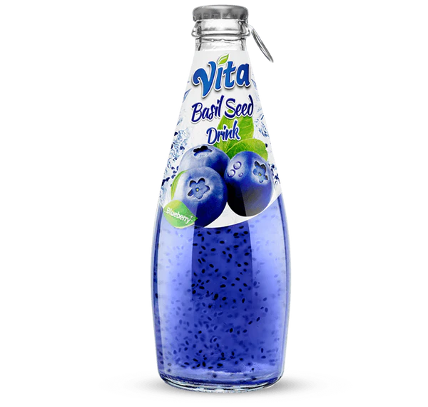 Vita Basil Seed Drink Blueberry