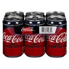 Cocacola Coke Zero Sugar Mini 222mlx6pcs