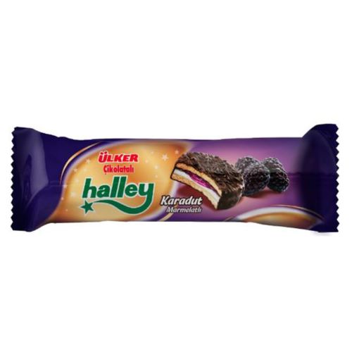 Halley Mini Karadutlu Sandviç Bisküvi 74 G