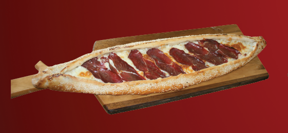 Pastirma Cheese Pide