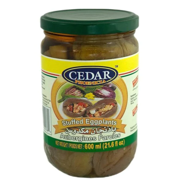 Cedar Stuffed Eggplants 600ml