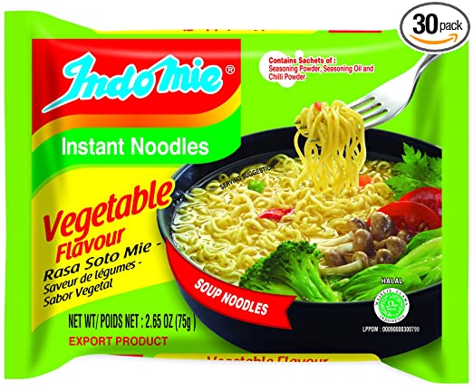 Instant Noodles Vegetable Flavour 75g