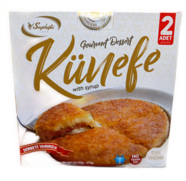 Seyidoglu Kunefe With Syrup 2 Pcs 270g (frozen)