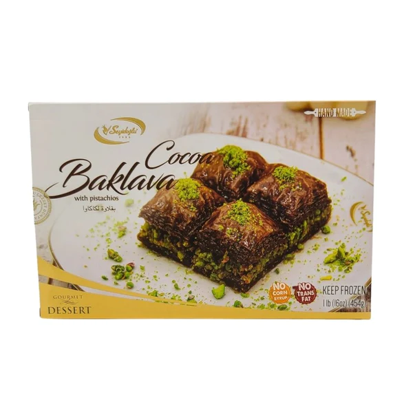 Seyidoglu Cocoa Baklava With Pistachio
