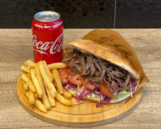 Beef Döner Sandwich Combo
