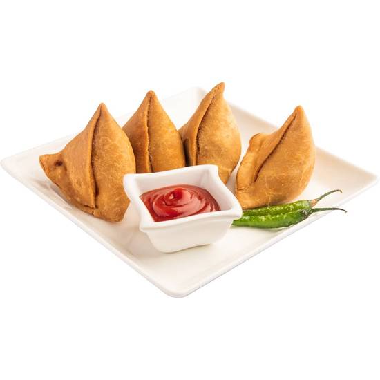 Vegetable Samosa (4 Pieces)