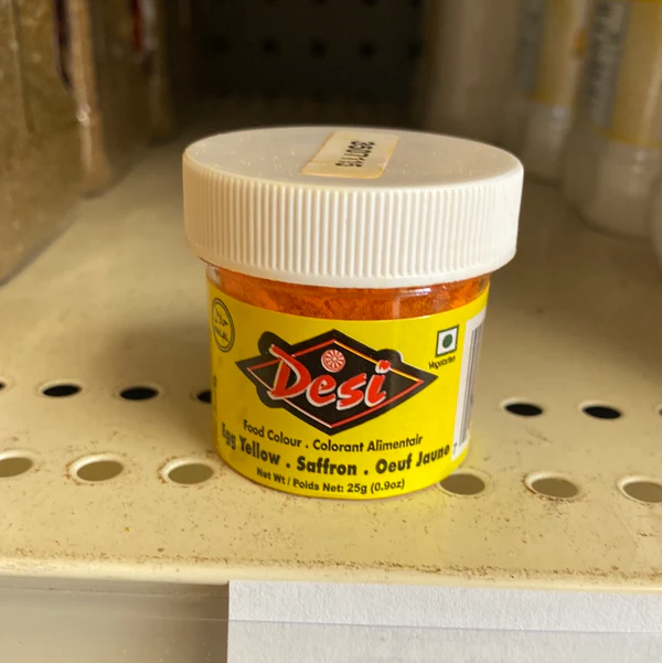 Desi Food Colour Yellow 25g