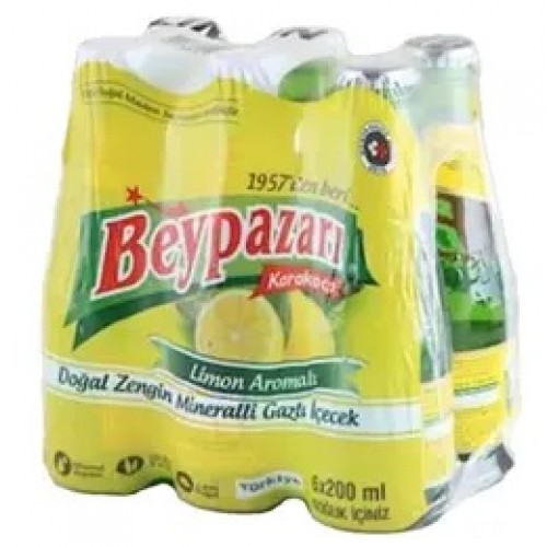 Beypazarı Limon Aromalı Soda 200mlx6 Adet