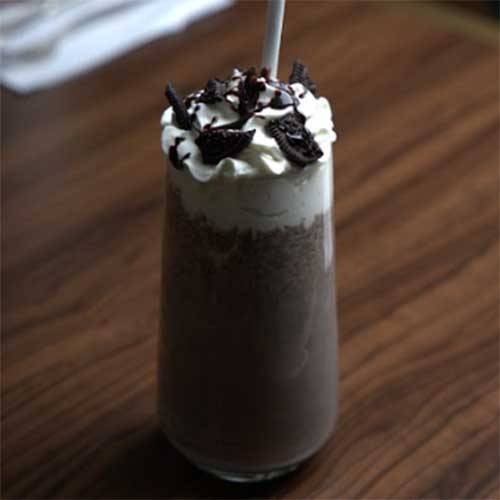 Oreo Chocolate Milkshake