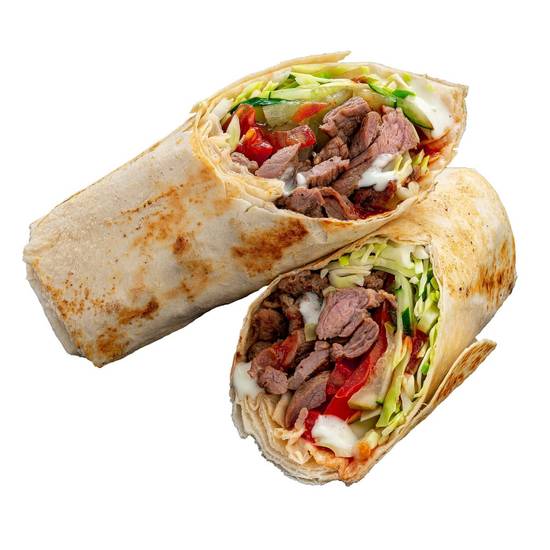 Mixed (chicken And Beef) Shawarma Wrap