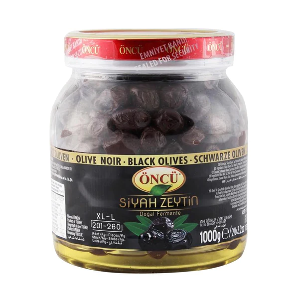 Oncu Black Olives Xl-l 1kg