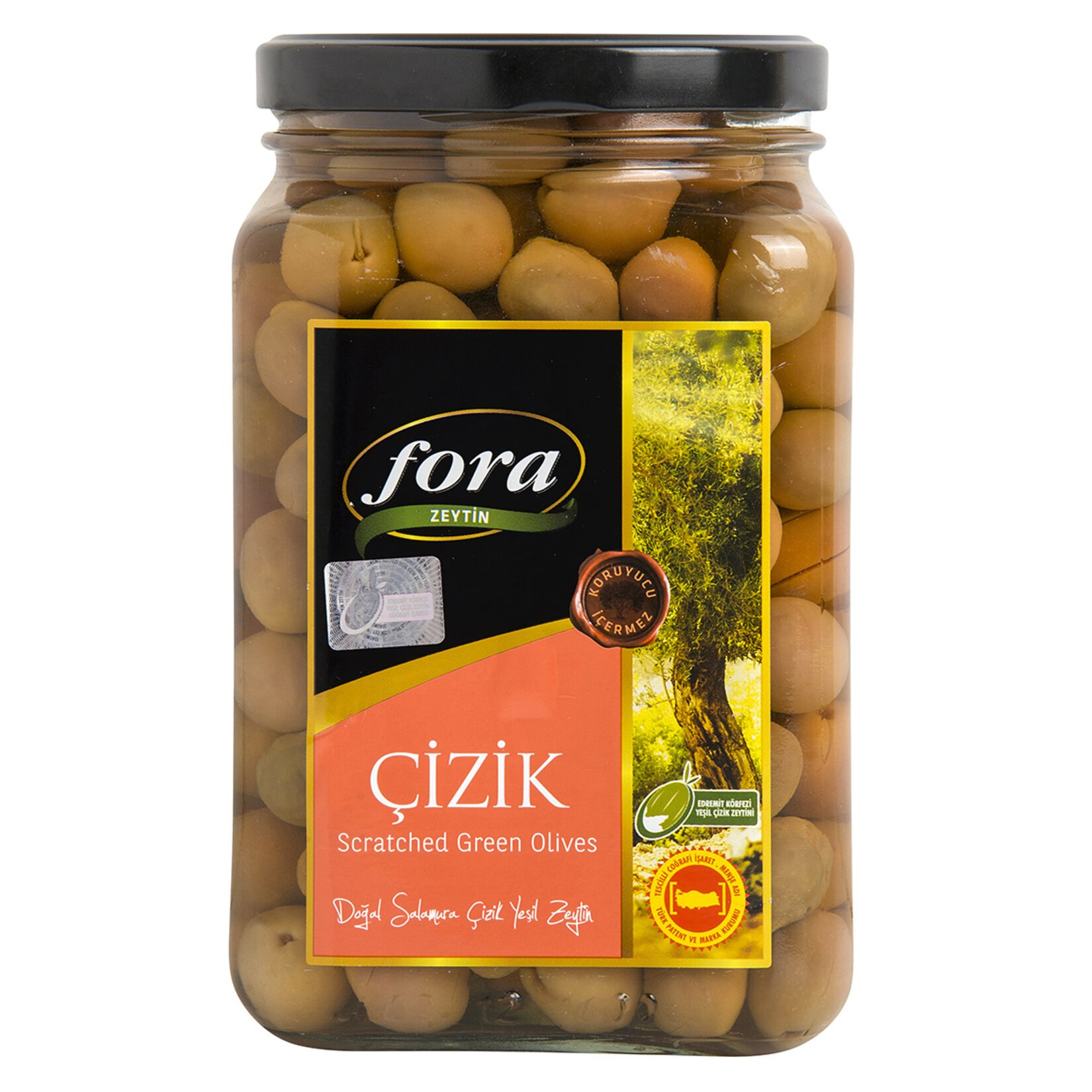 Fora Cizik Yeşil Zeytin 1 Kg