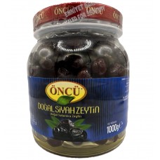 Öncü Doğal Siyah Zeytin M-s 1000g